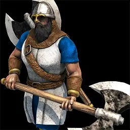 Throwing Axeman